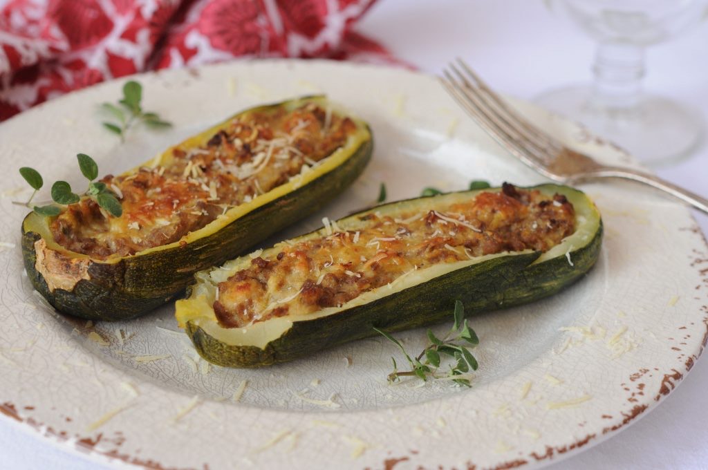 Receta Zapallos Italianos Rellenos Gourmet 1199