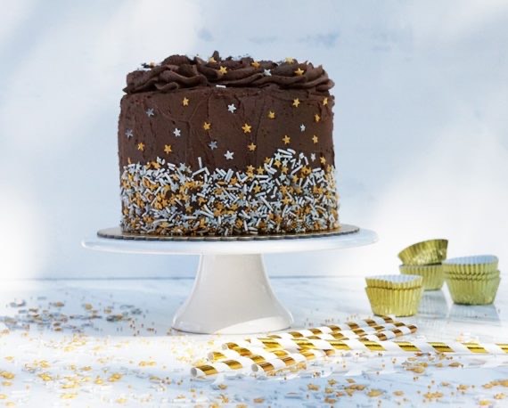 Torta de Chocolate Decorada | Gourmet