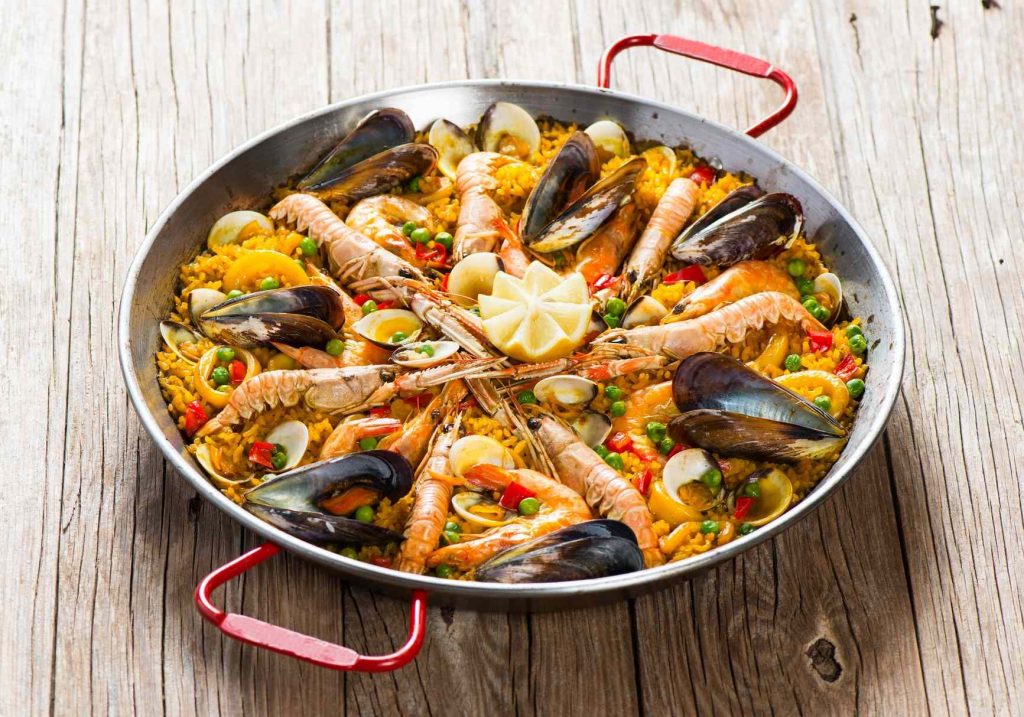 Arroz para paella