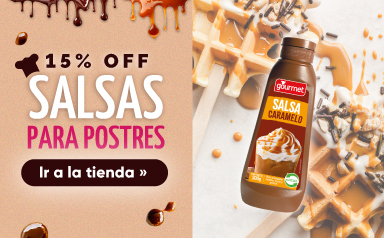 15% OFF Salsas para postres Gourmet