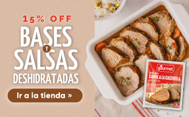 15% OFF Bases y Salsas deshidratadas Gourmet