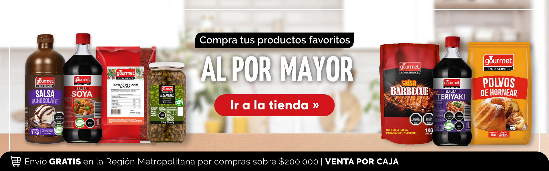 Productos al por mayor Gourmet