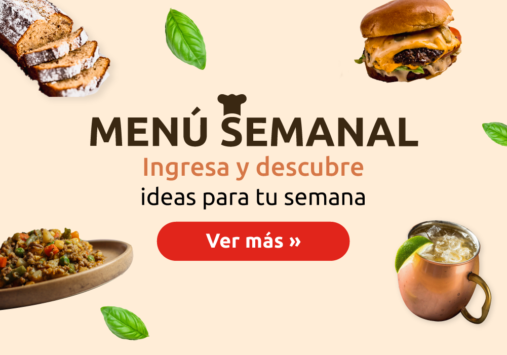 Menú semanal Gourmet